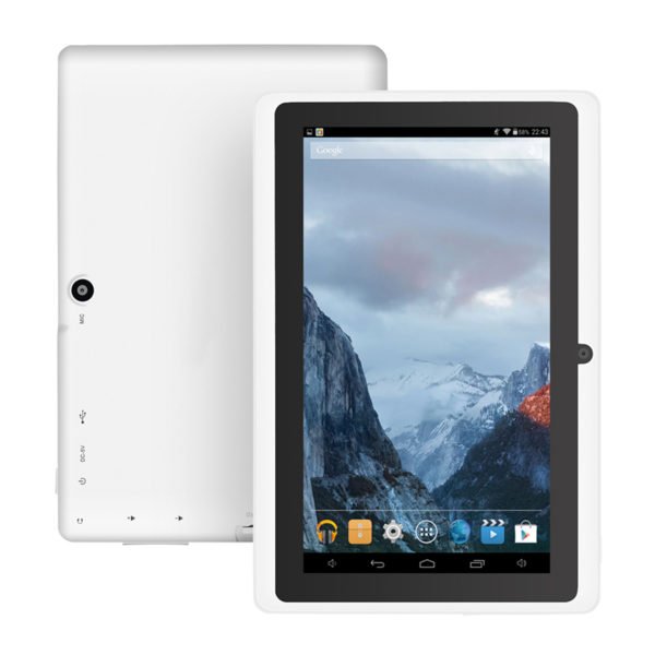 7" Wifi 1024*600 Screen Tablet PC 512+8 EU Standard 3-axis Gravity Induction Tablet PC white_European regulations 2