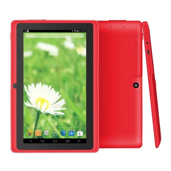 7" Wifi 1024*600 Screen Tablet PC 512+8 EU Standard 3-axis Gravity Induction Tablet PC red_European regulations 2