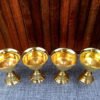 Ghee Lamp Holder Multi Size Candle Holder Tibetan Brass Butter Copper Oil Lamp Holder No. 15 diameter 14.8cm high 17.5cm 3