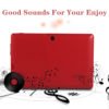 7 inch Tablet PC 1024x600 HD Red_512MB+8GB 3