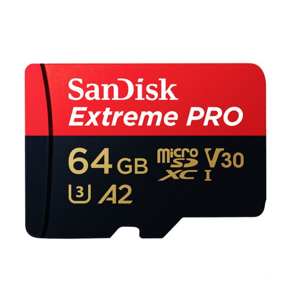 Sandisk A2 Extreme Pro 64GB Micro SD Card up to 170MB/s A2 V30 U3 TF Card Memory Card with SD Adapter 2