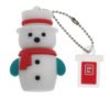 FoxSank USB Flash Drive USB 2.0 Waterproof Cute Snowman U Disk - 4GB 3