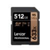 Lexar 633X SD Memory Card Storage Card 512GB Black 3