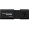 Kingston DT100G3 Flash Drive - USB Flash Drives, USB 3.0, High Speed, Black - 64GB 3