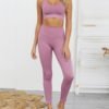 Fitness Yoga Crop Top and High Waisted Legging Set 3