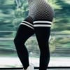 High Waist Butt�Lift Grid Yoga Legging 3