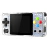 LDK Second Generation Game Console Mini Handheld Family Retro Games Console Transparent white 3