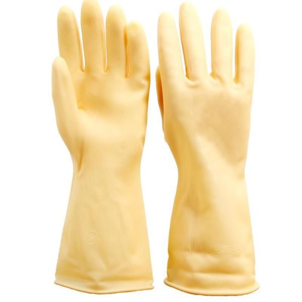 Latex Dishwashing Gloves 2