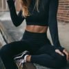 High Elastic Fitness Sport Gym Leggings Yoga Pants 3