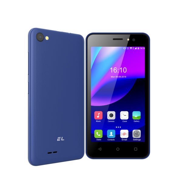 EL W45 3G Smartphone - 4 Inch, 512MB RAM 4GB ROM, Android 6.0, MTK6580 Quad Core, 5.0MP Rear Camera - Blue 2