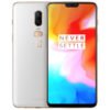 Oneplus 6 Smartphone 8GB+128GB 20MP+16MP AI Dual Camera Face Unlock Mobile Phone Chinese OTA Crescent white 3