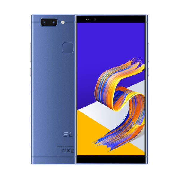EL K20 Android 8.1 Mobile Phone 5.7" HD MTK6750 Octa Core 3GB RAM + 32GB ROM 13MP + 5MP 4G LTE Unlock Cell Phone Blue EU 2