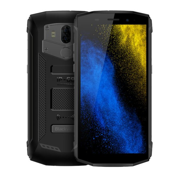 Blackview BV5800 Pro Mobile Phone - Waterproof IP68,5.5 Inch,Android 8.1,5580mAh,Wireless Charging,NFC,Black, 2