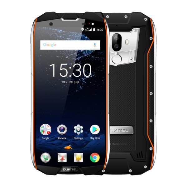 OUKITEL WP5000 Smart Phone - 5.7 Inch, 6GB RAM, 64GB ROM, Android 7.1, Orange 2