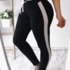 Colorblock Side Stripes Sporty Pants 3