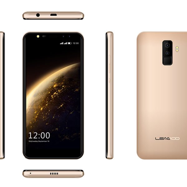 LeagooM9 Smart Phone - 2GB RAM 16GB ROM, 5.5 Inch, MT6580A Quad Core 1.3GHz, Android 7.0 system - Gold 2