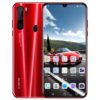 P35 PRO Android Smartphone Face Fingerprint Recognition Mobile Phone 6G+128G Ruby red_British regulatory 3