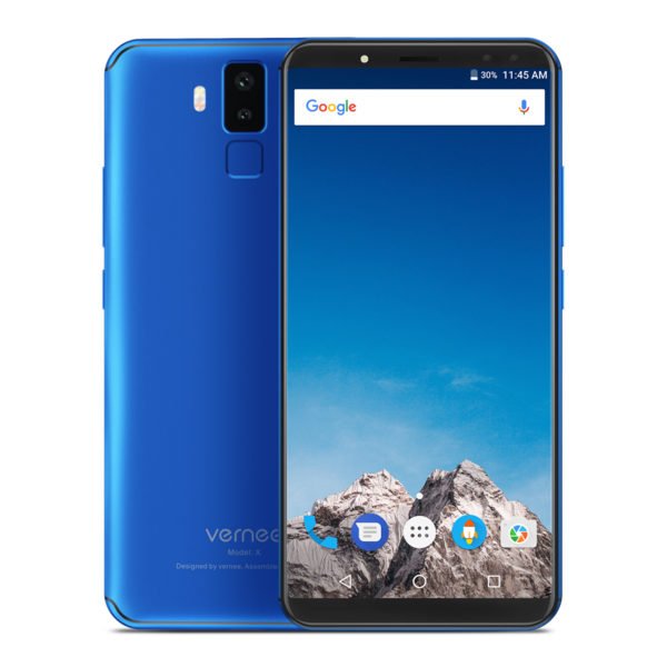 Vernee X 6GB RAM 128GB ROM Smartphone Android 7.1 Octa Core 6.0 2160x1080P Dual Cameras Face ID Recognition Mobile Phone Blue 2
