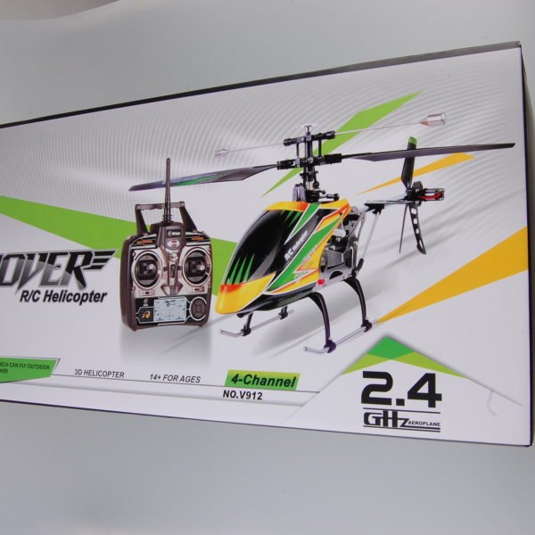 WLtoys Large V912 4CH Single Blade RC Remote Control Helicopter With Gyro RTF2001 2