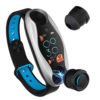 LEMFO LT04 Fitness Bracelet Wireless Bluetooth Earphone 2 In 1 Bluetooth 5.0 Chip IP67 Waterproof Sport Smart Watch Silver 3