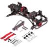 RC Car Frame Kit 1/10 CNC Aluminum for SCX10 AXIAL RC Crawler Climbing Car without Tire as shown 3