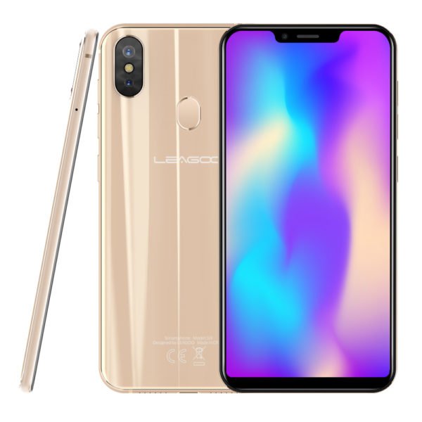 LEAGOO S9 Mobile Phone 5.85 Inch 4GB RAM+32GB ROM Android 13MP Dual Rear Camera Smartphone (Gold) 2