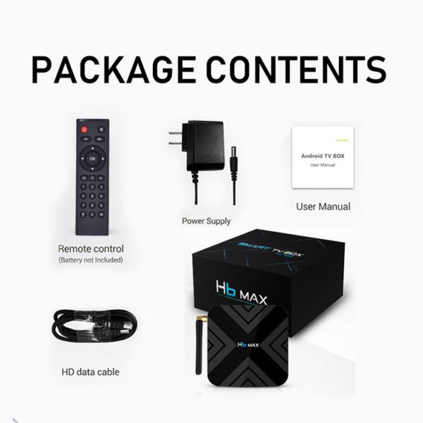 H6 MAX TV BOX - US regulations 4G+32GB Black 2