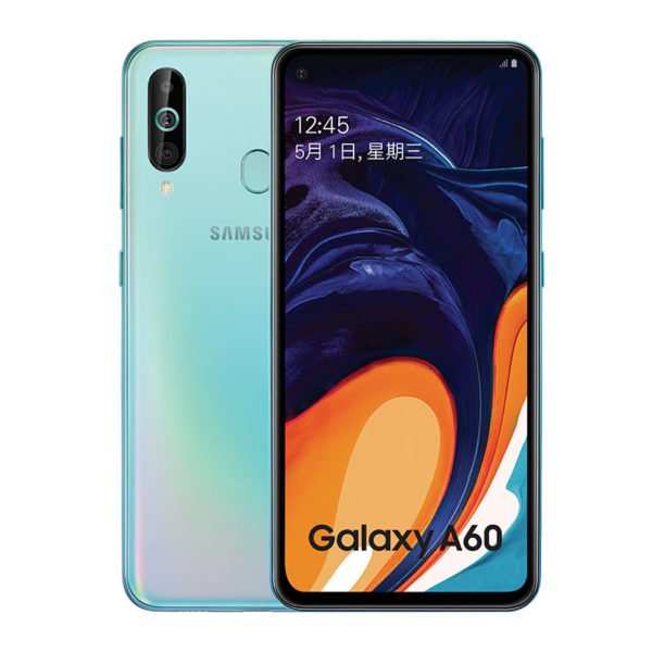 Samsung Galaxy A60 6+128GB 4G Android Smartphone 6.3 inch Full Scree 3500mAh 32MP Camer NFC Cellphones Tannin Shoal Blue 2