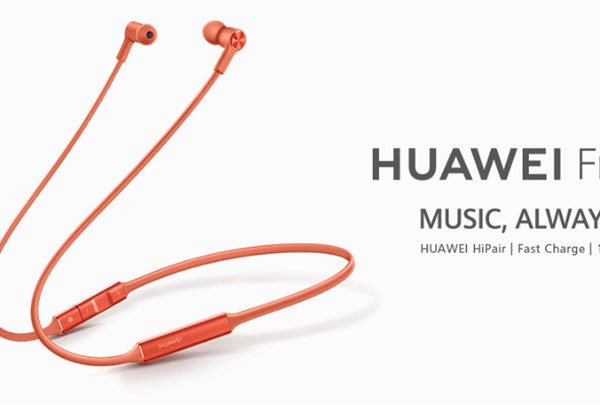 Huawei FreeLace Sport Earphone Huawei Bluetooth wireless Headset Memory Cable Metal Cavity Liquid Silicon Orange_Bluetooth 5.0 2