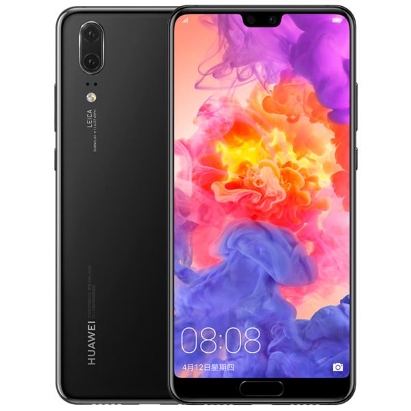 Huawei P20 Smartphone - 6GB ROM, 64GB RAM, 5.8 Inch Display, 2244*1080 Resolution, Android 8.1, Kirin 970, Dual AI Cam (Black) 2