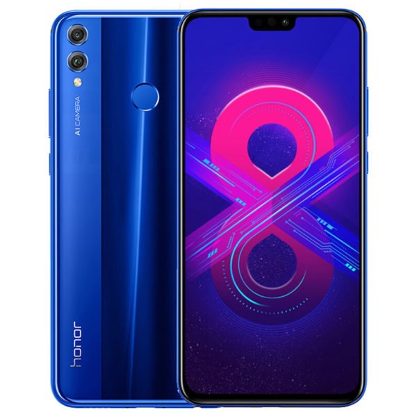 Huawei Honor 8X Mobile Phone 6.5 inch 4+64GB Android 8.1 Kirin 710 Octa Core 4G Smartphone Dual Rear Camera US Version - Blue 2