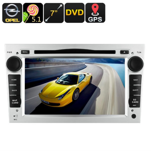 2 DIN Opel Car DVD Player - GPS, 7 Inch Touch Screen, CAN-BUS Decoder, 3G&4G Dongle Support, Wi-Fi, Android 8.0.1 OS 2