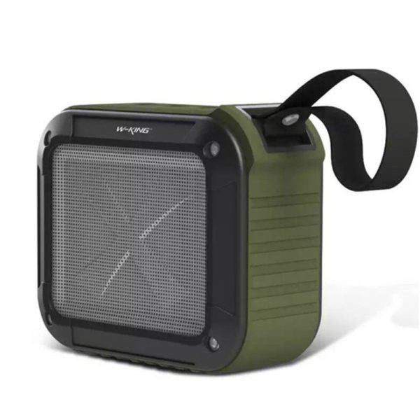 W-KING S7 Mini Wireless Waterproof Loudspeaker with TF/FM/AUX/NFC Bluetooth Bike Speaker for Phones Army Green 2