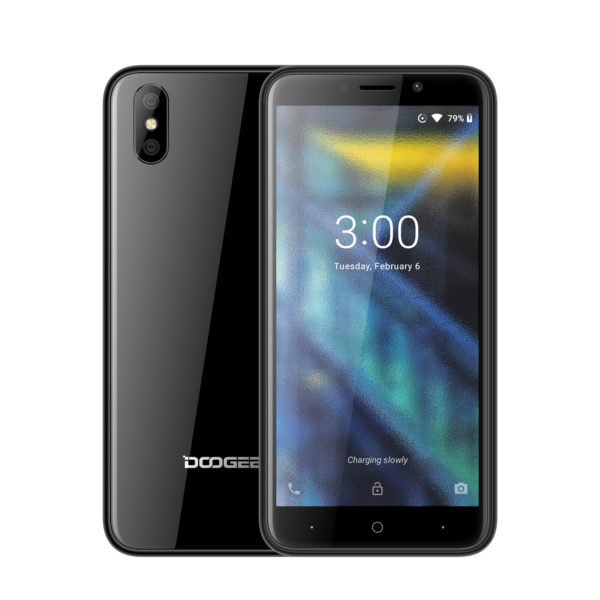 DOOGEE X50 5.0 Inch Fashion Elegant Quad-core Smart Phone Black 2