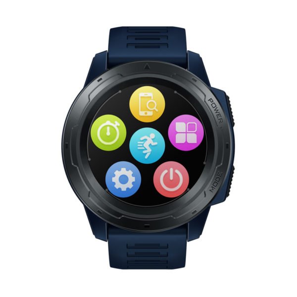 Zeblaze VIBE 5 PRO Color Touch Display Smartwatch Heart Rate Multi-sports Tracking Smartphone with Notifications WR IP67 Watch blue 2