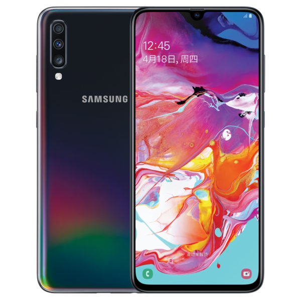 Samsung Galaxy A70 A7050 Mobile Phone 6.7" 6GB RAM 128GB ROM Water Drop Screen NFC CellPhone -Laser Black 2