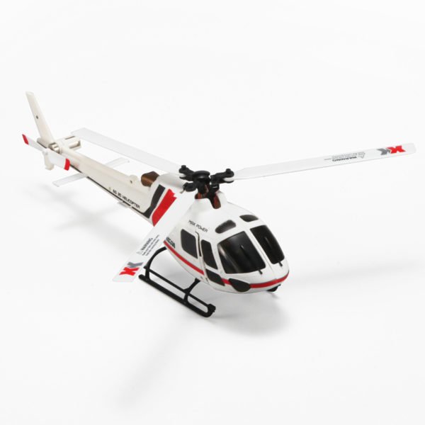 XK K123 6CH Brushless AS350 Scale 3D6G System RC Helicopter RTF Upgrade WLtoys V931 Without remote control version 2