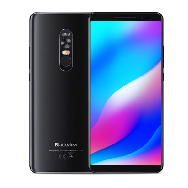 Blackview MAX 1 Projector Phone - 6.01 Inch, 6GB RAM 64GB ROM, 4680mAh, Android 8.1, MTK6763T Octa Core 2