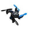 Folding Four Axis Aerial Photography Mini Drone Aircraft Toy - WiFi Real-time Version (Blue) 3