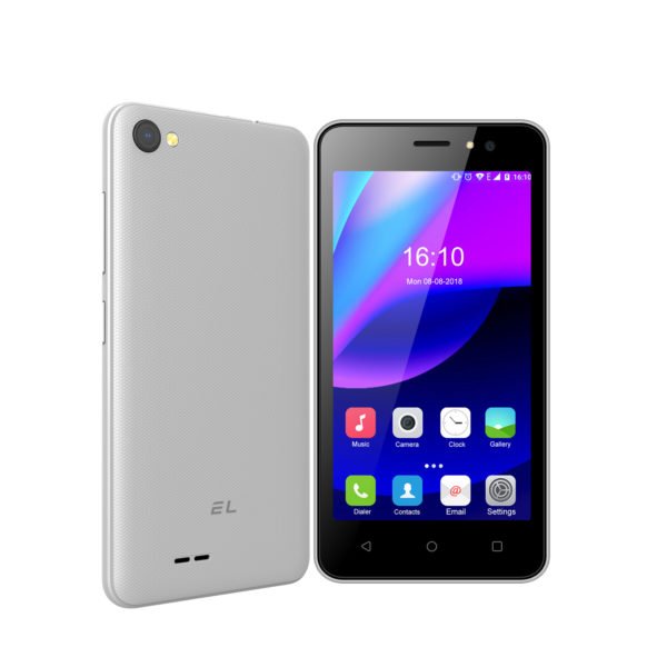 EL W45 3G Smartphone - 4 Inch, 512MB RAM 4GB ROM, Android 6.0, MTK6580 Quad Core, 5.0MP Rear Camera - White 2