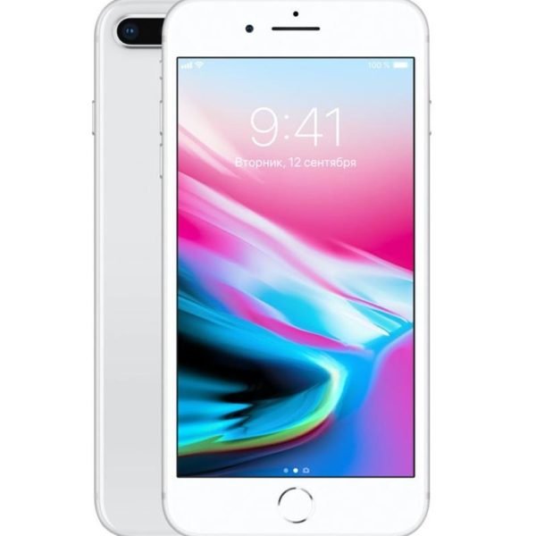 Refurbished iphone8 PLUS 64GB/256GB Unlocked - Like New (EU Plug) White_256GB-A quality 2