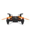 Folding Four Axis Aerial Photography Mini Drone Aircraft Toy - WiFi Real-time Version (Orange) 3