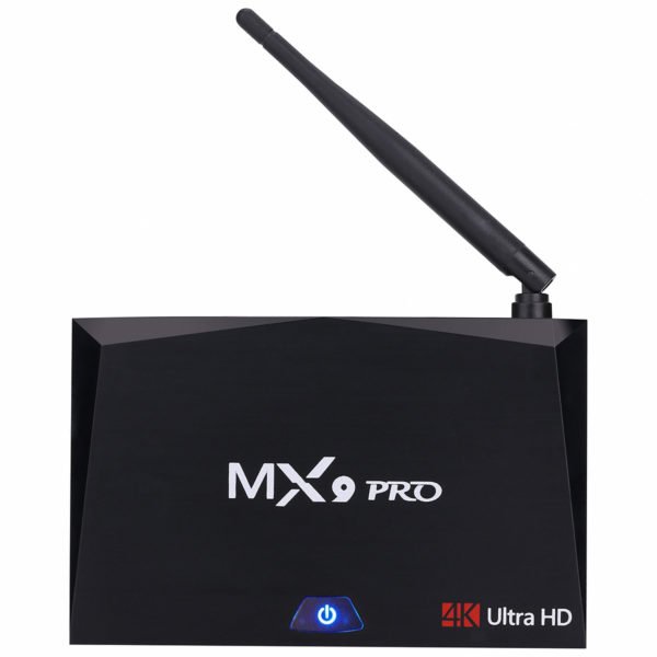 MX9 PRO Android TV Box 4K Support, Quad-Core CPU, 4GB RAM, Google Play, Wifi, Android 7.0, 64GB SD Card Support 2