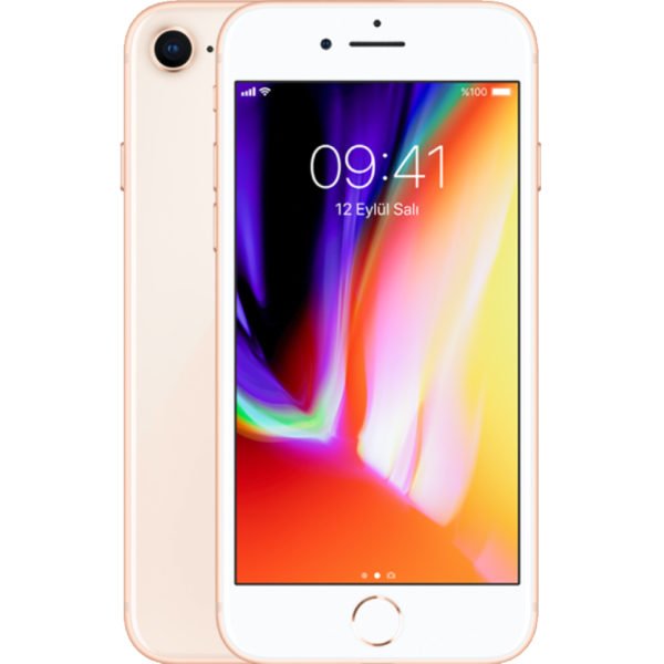 Refurbished iPhone 8 64GB/256GB Unlocked-Like New (EU Plug) Gold_64GB-A quality 2