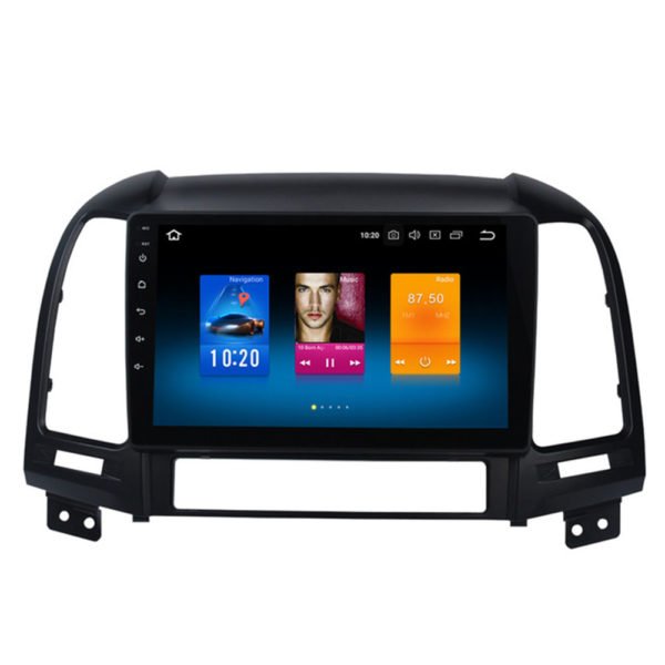 WSD5395 Android 9.0.1 4GB+32GB Car Multimedia Player for Hyundai Elantra 2000-2006 & Santa Fe 2007-2012 2