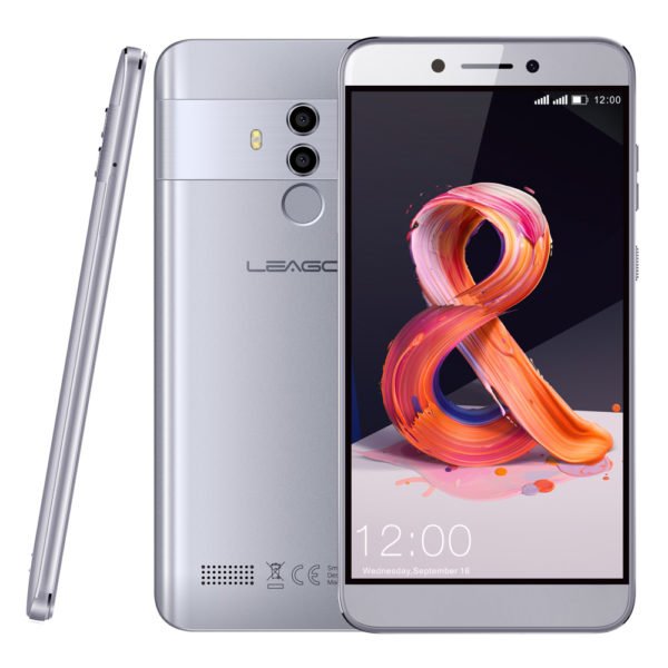 LEAGOO T8s Smartphone - 4GB RAM 32GB ROM, 5.5 Inch, Android 8.1, Octa Core Dual Camera - Silver 2