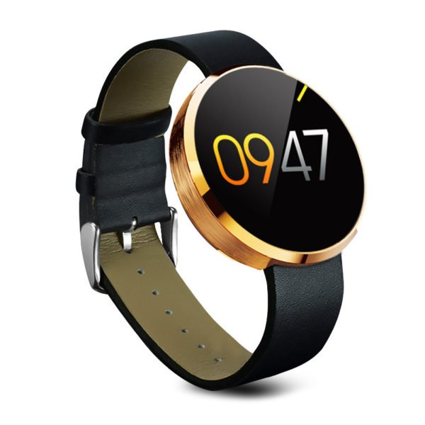 DM360 Bluetooth Watch - App Support, Bluetooth, Calls, Messages, Heart Rate Monitor, Pedometer, Sleep Monitor, 320mAh Gold 2