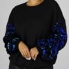 Sequins Long Sleeve Casual Blouse 3