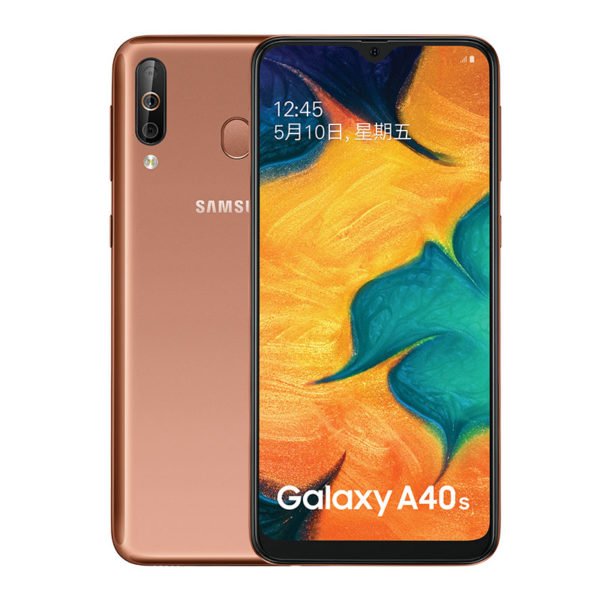 Samsung Galaxy A40s 6+64GB 4G LTE Android Smartphone 6.4 Inch 5000mAh unlock Mobile phone Morning Gold 2