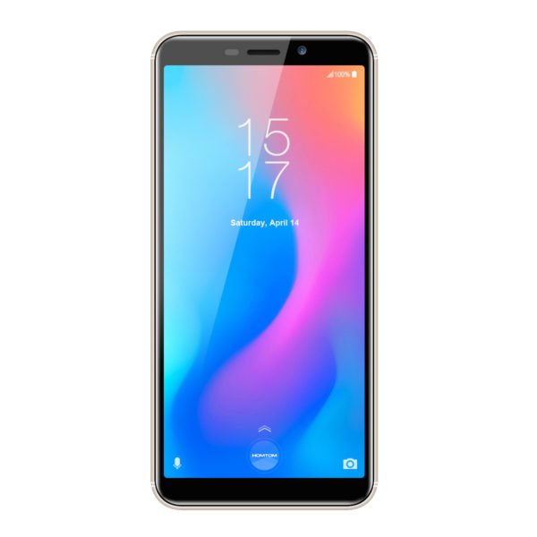 HOMTOM C2 Android 8.1 Mobile Phone - 5.5 inch, 2GB RAM 16GB ROM, Fast Charge, MTK6739 Ouad Core, 3000mAh Battery -Gold 2